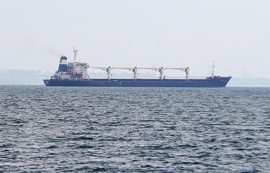First grain shipment starts from Odesa