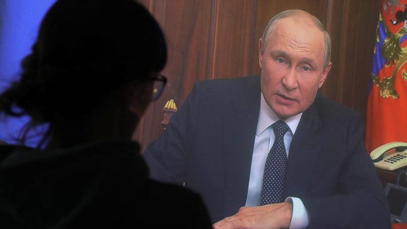 Putin ordnet Teilmobilisierung an und warnt den Westen vor "nuklearer Erpressung"