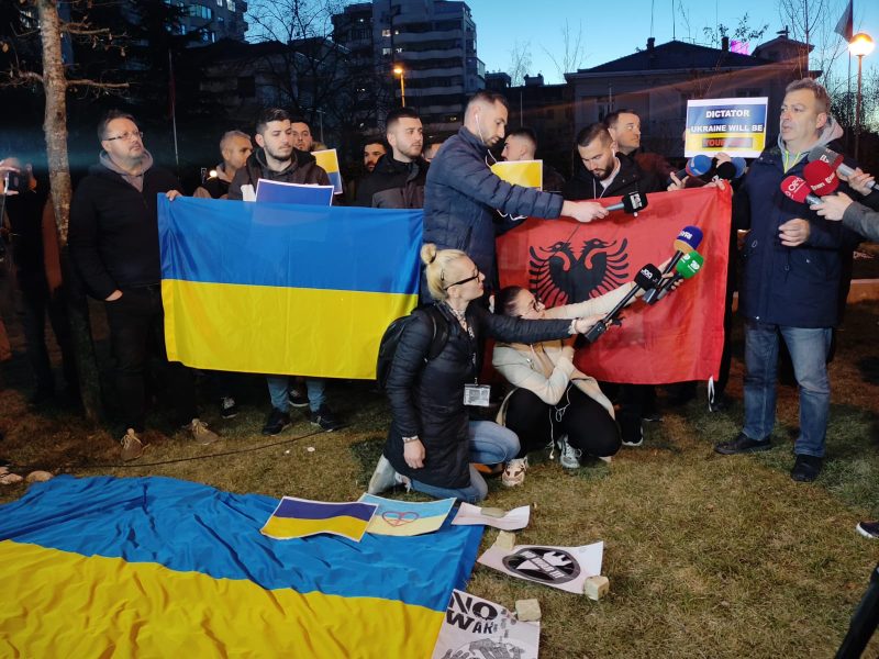 Russische Botschaft in Tirana zieht aus Freie-Ukraine-Straße aus