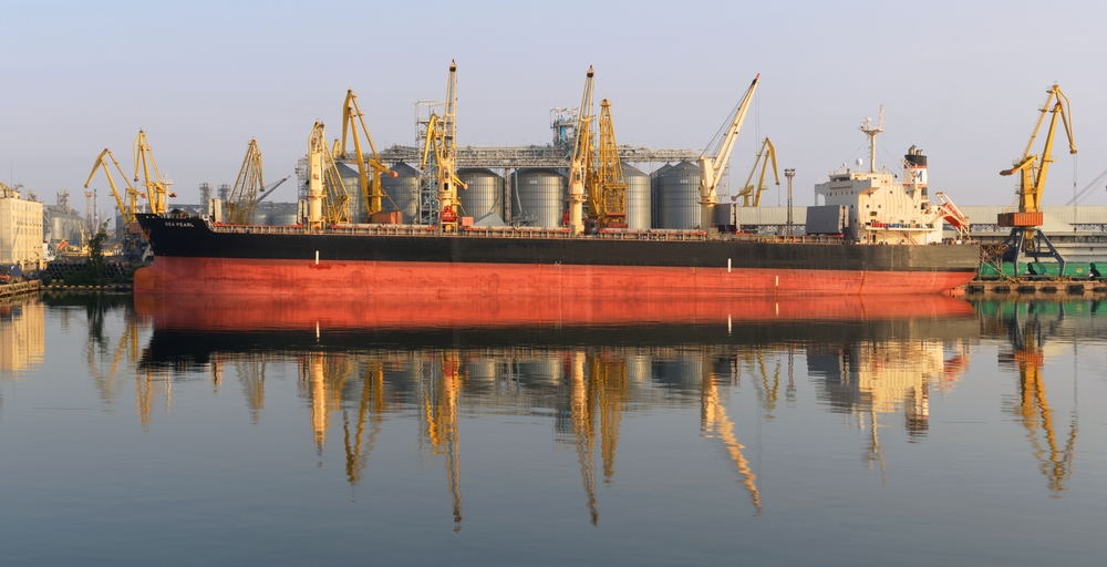 Odessa,Ukraine,-,June,23,2021:,Grain,Shipping,At,Sea