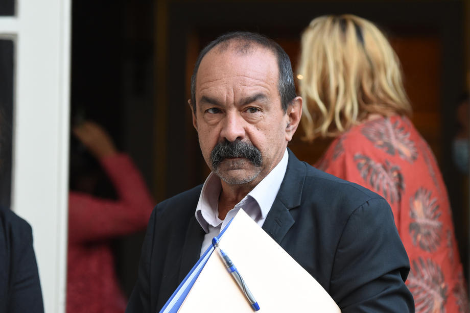French government’s meeting with workers unions
