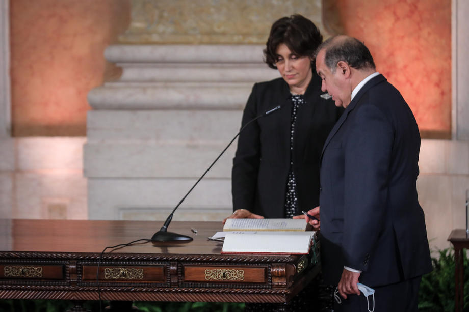 Swearing in cerimony of the XXIII Constitutional Government