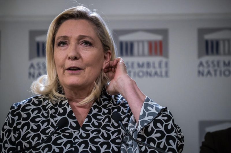 Le Pen wettert gegen Russland-Sanktionen