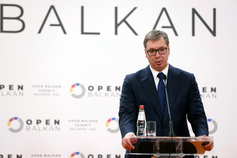 Open Balkan initiative summit in Belgrade