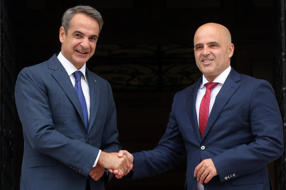 Prime Minister of North Macedonia visits Athens