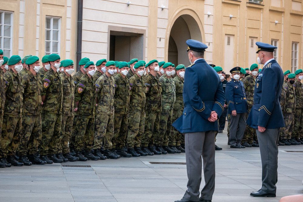 Prague,,Czech,Republic,-,May,10:,Czech,Army,Forces.,Coronavirus