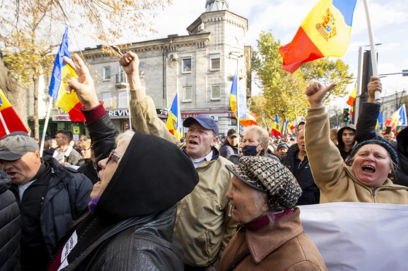 Moldau weiter von Protesten gegen Pro-EU Regierung erschüttert