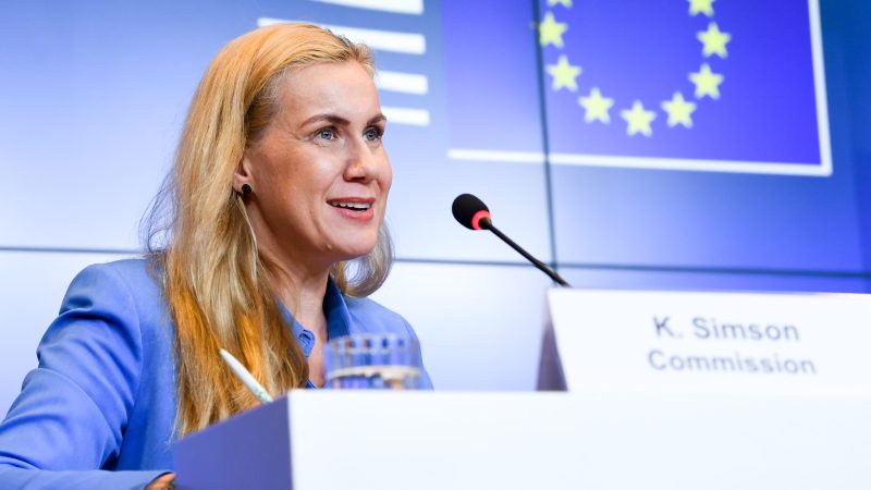 EU-Energiekommissarin plant "strategische Vision" für CO2-Speicherung