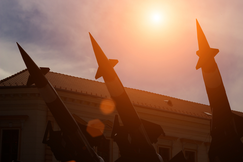 Missiles,For,Defense,Against,Attacks,From,The,Air,;,Launching
