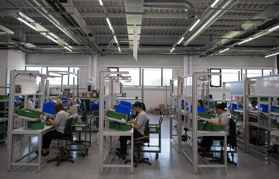 ABB’s newly opened plant in Bulgaria.