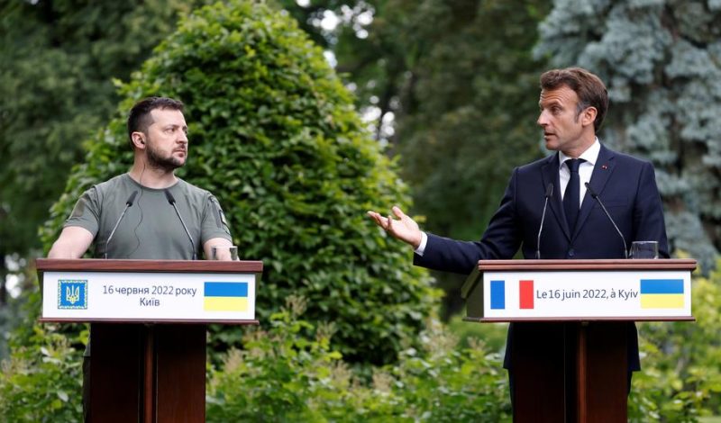 Macron befürwortet weitere EU-Sanktionen gegen Russland