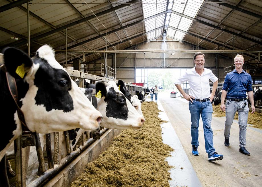 Dutch Prime Minister Rutte talks to farmers again