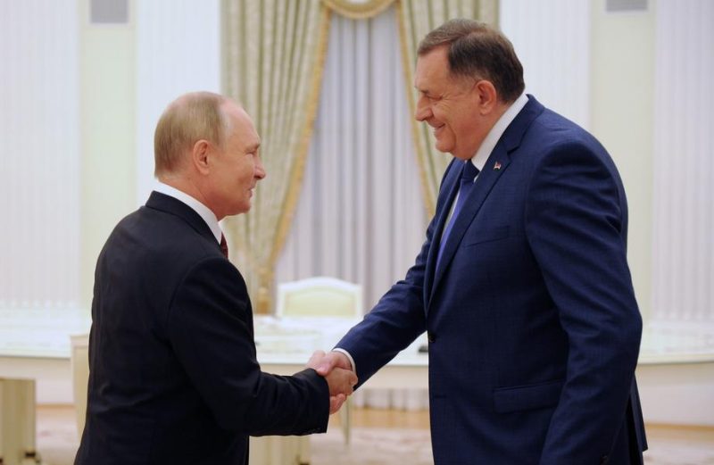 Bosnischer Serbenführer bezeichnet Zusammenarbeit mit Putin als "Hauptpriorität"