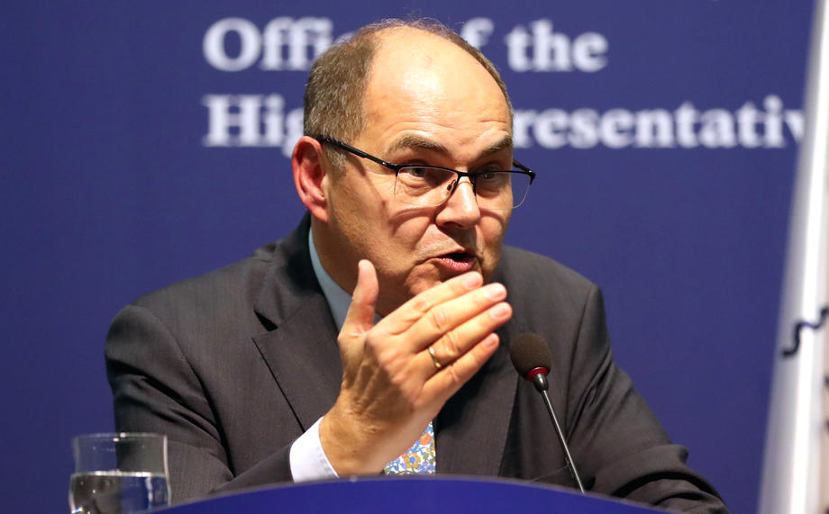 High Representative in BiH Christian Schmidt press conference