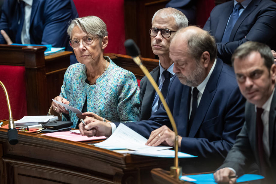 Questions to the government at the national assembly in Paris