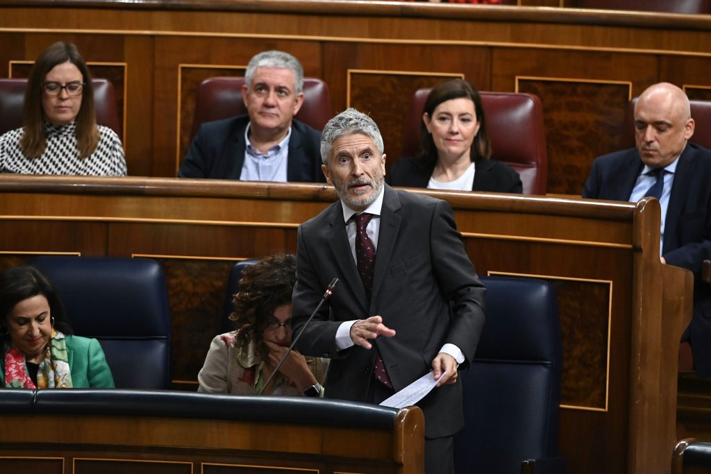 Question time in the Lower House in Madrid