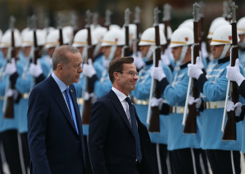 Swedish Prime Minister Ulf Kristersson visits Turkey