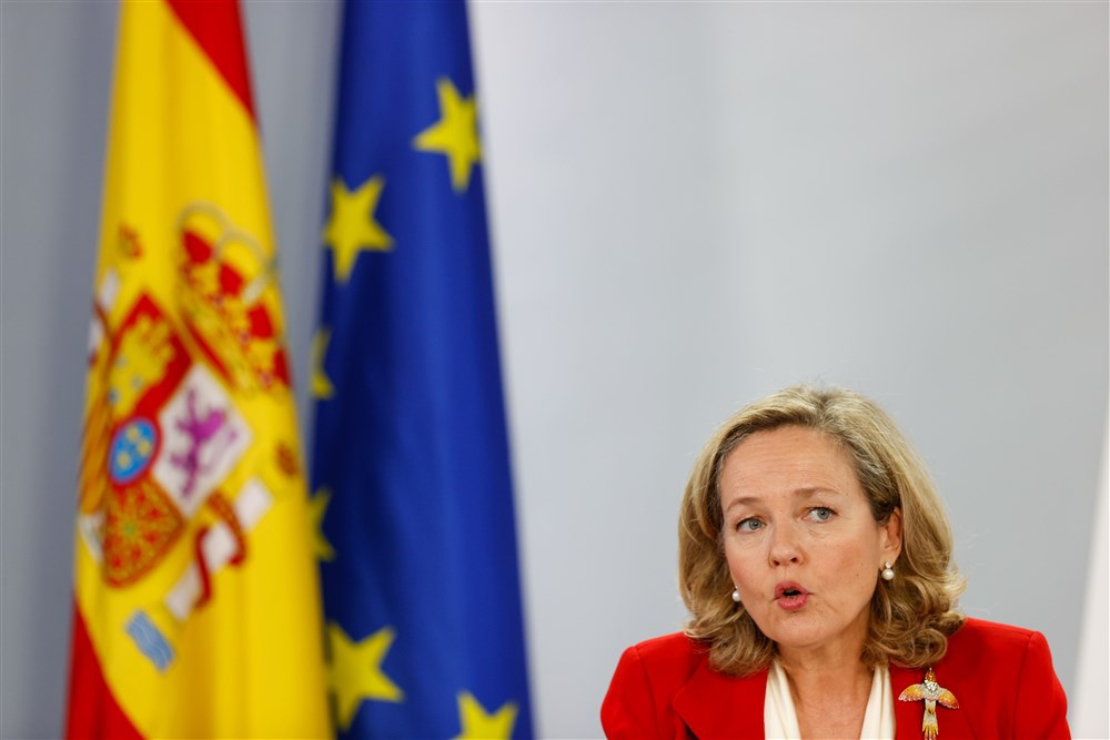 Press conference after Spanish government’s weekly cabinet meeting