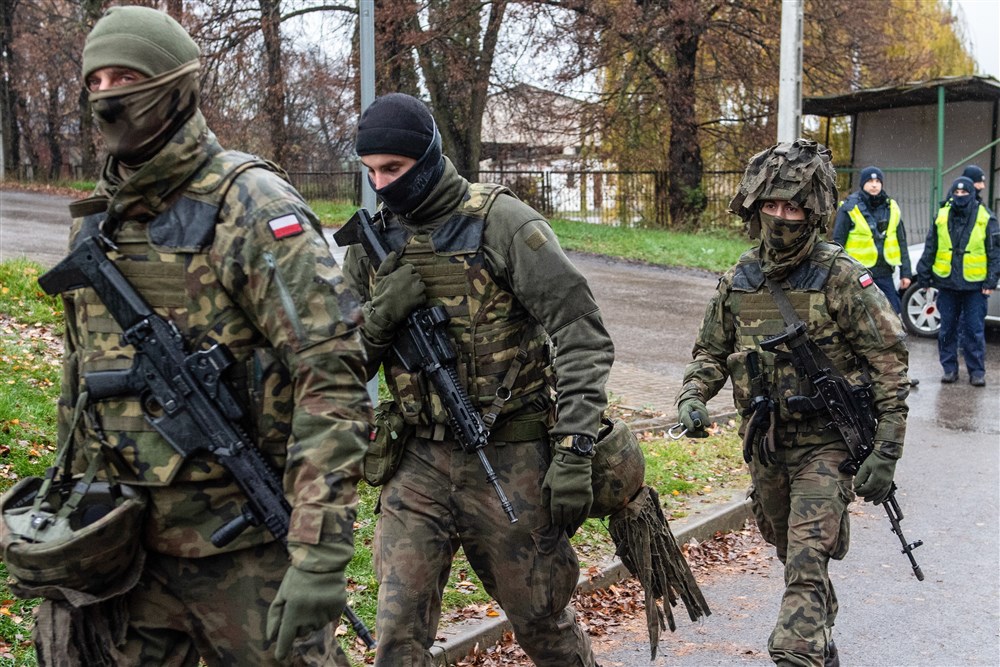 Special services during operations in the village of Przewodow