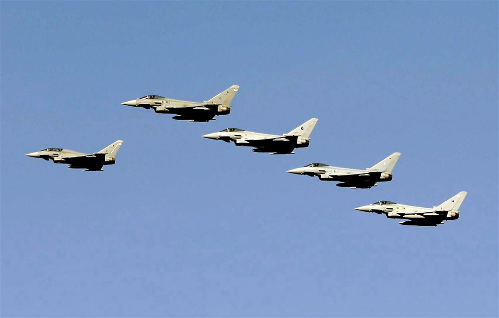 EUROFIGHTER COMBINED EXERCISE