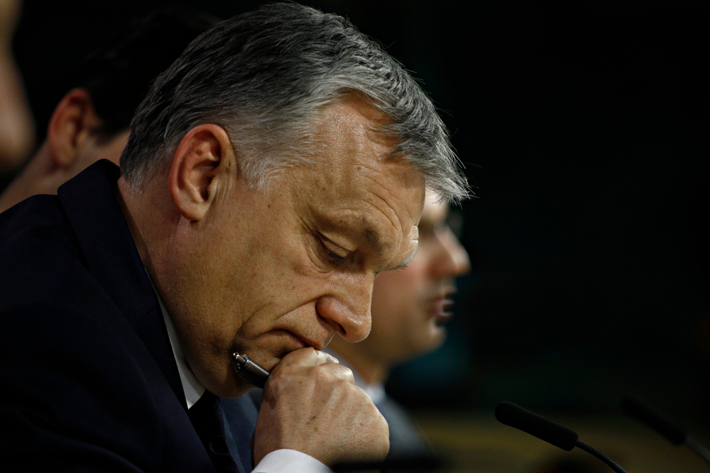 Brussels,,Belgium.,20th,March,2019.,Hungarian,Prime,Minister,Viktor,Orban