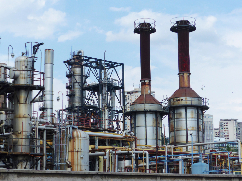 Industrial,Plant,In,Rijeka,Croatia