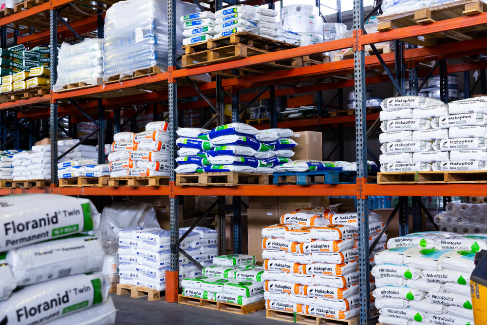Barcelona,,Spain,-,November,14,,2019:,Pallets,With,Organic,And