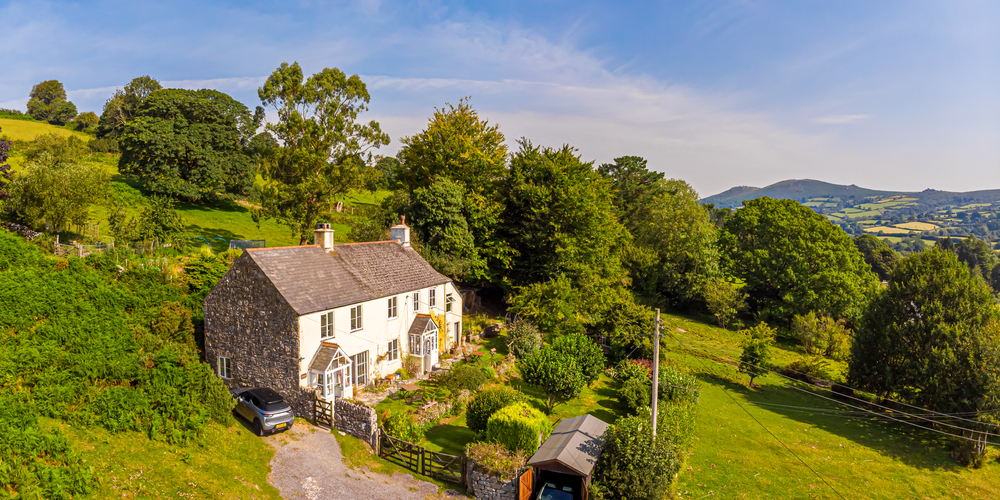 Cottage,In,Dartmoor,National,Park,,England,,Uk