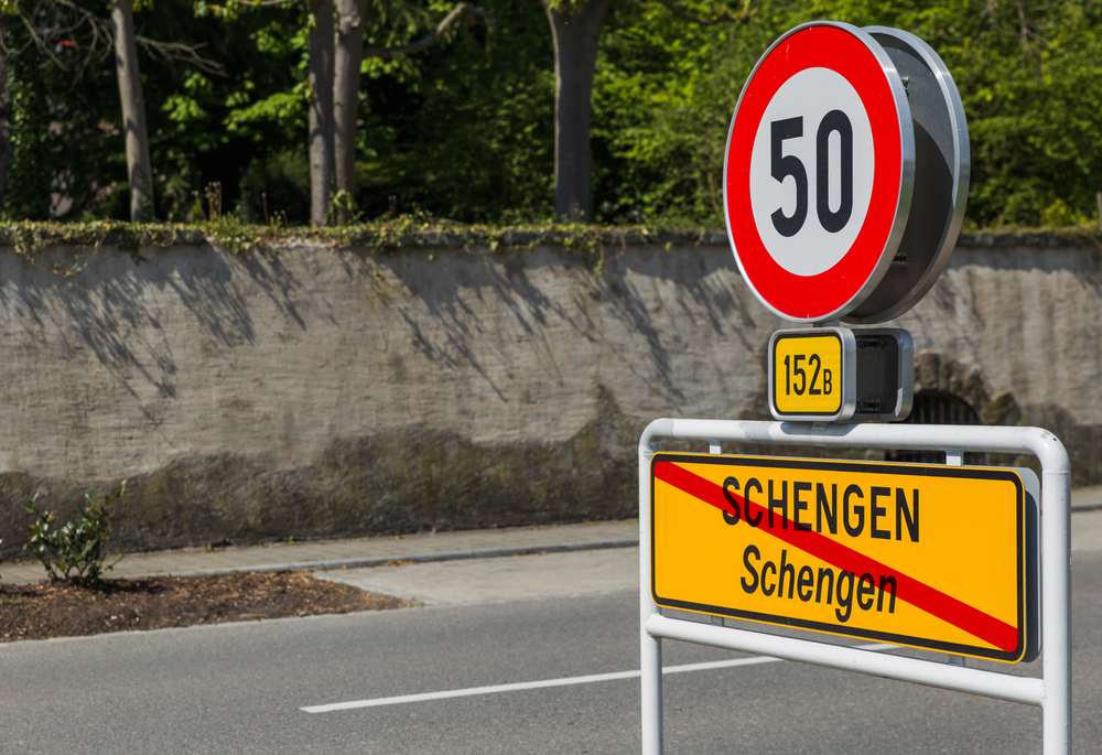 Sign,In,Schengen,Luxembourg,-,Travel,Background