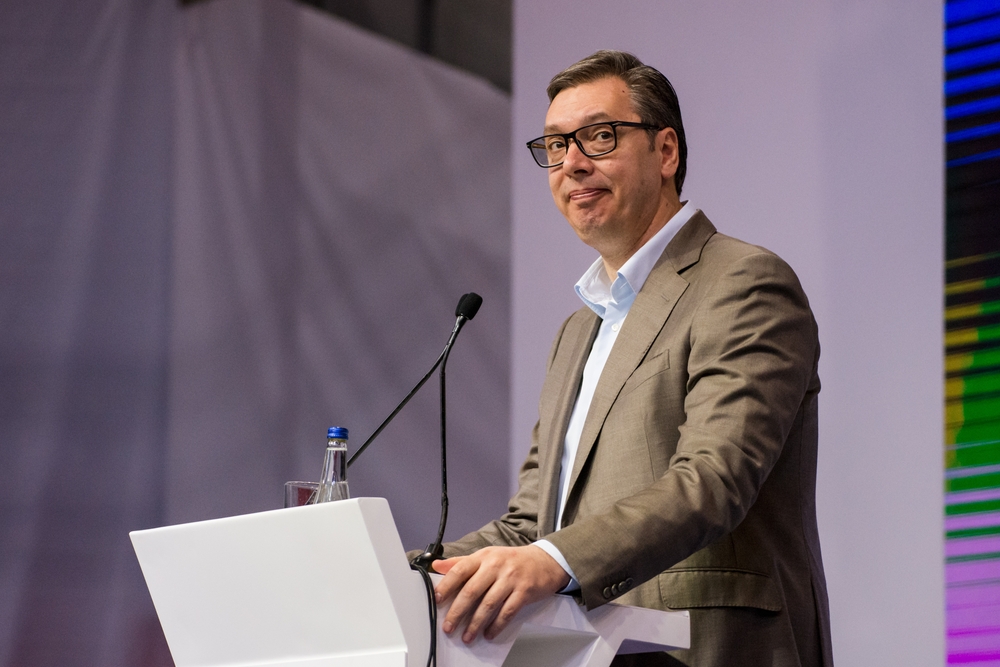 Serbia,,Nis,-,March,30,,2022:president,Aleksandar,Vucic,In,Sns