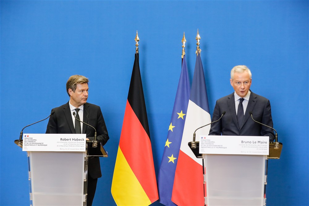 Bruno Le Maire and Robert Habeck