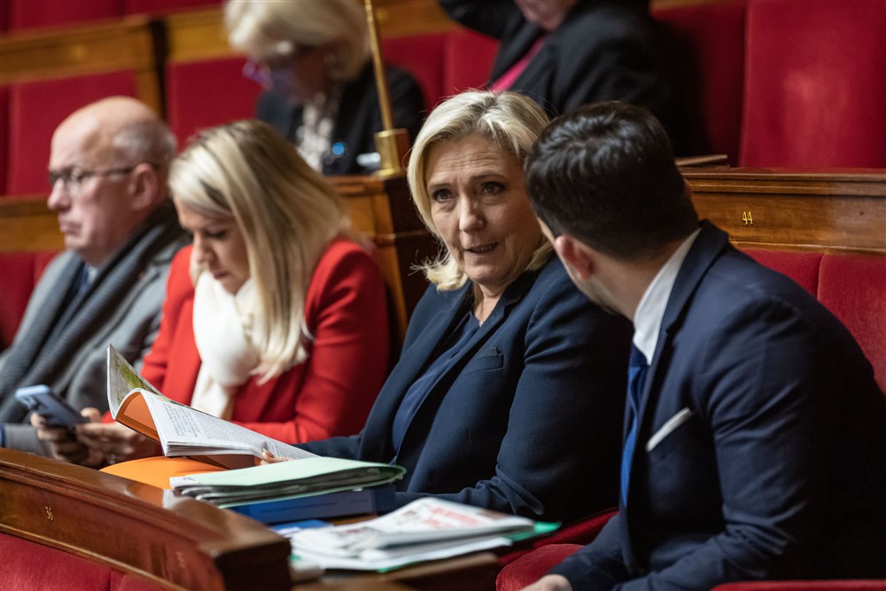 Questions to the government at the national assembly in Paris