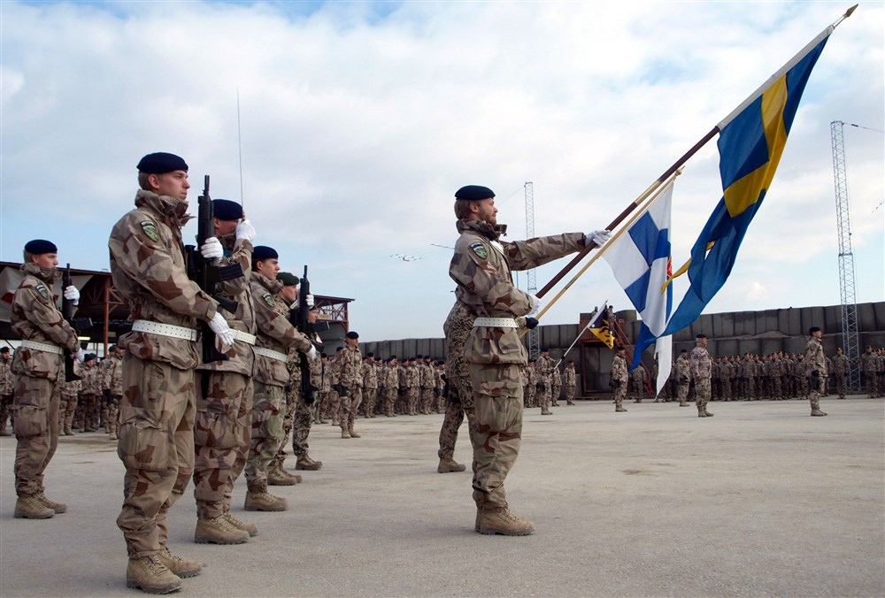 Swedish PRT Change of Command
