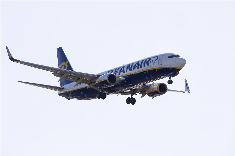 Irish low-cost airline Ryanair pilots in Belgium on strike