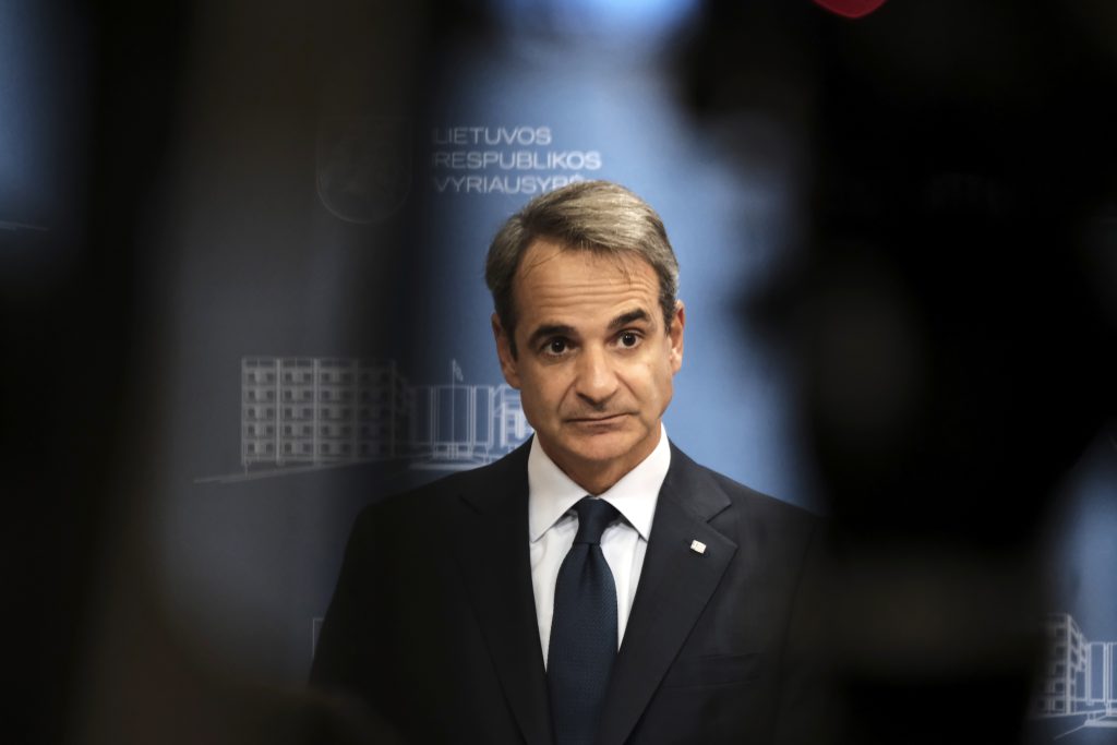 Greek Prime Minister Kyriakos Mitsotakis visits Lithuania