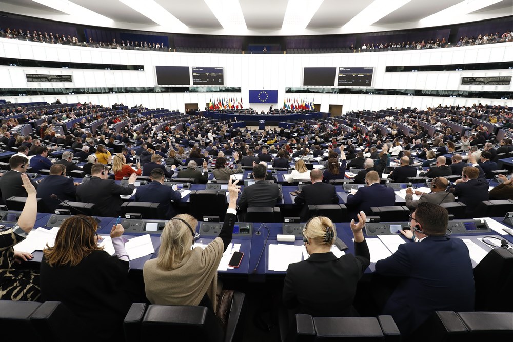 EU Parliament holds plenary session in Strasbourg