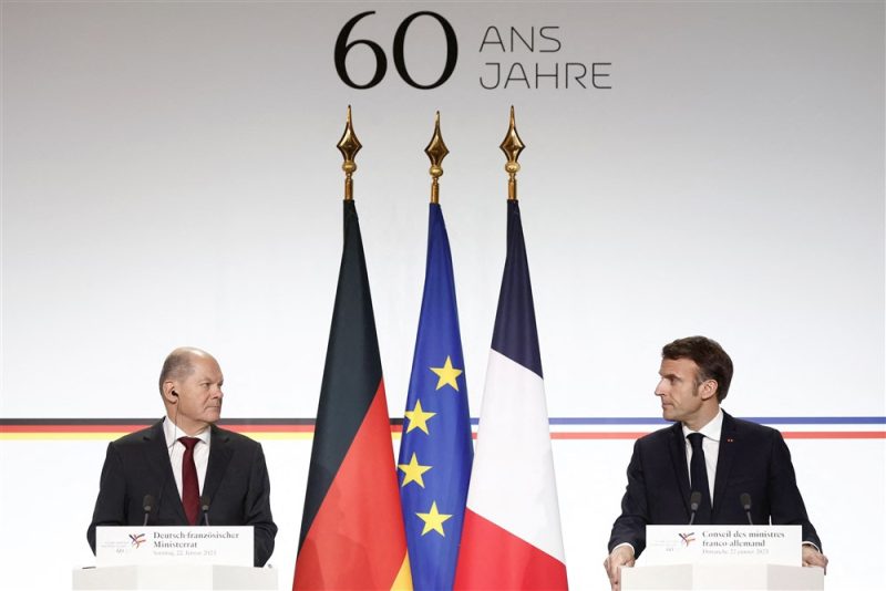 Frankreich und Deutschland üben den Schulterschluss
