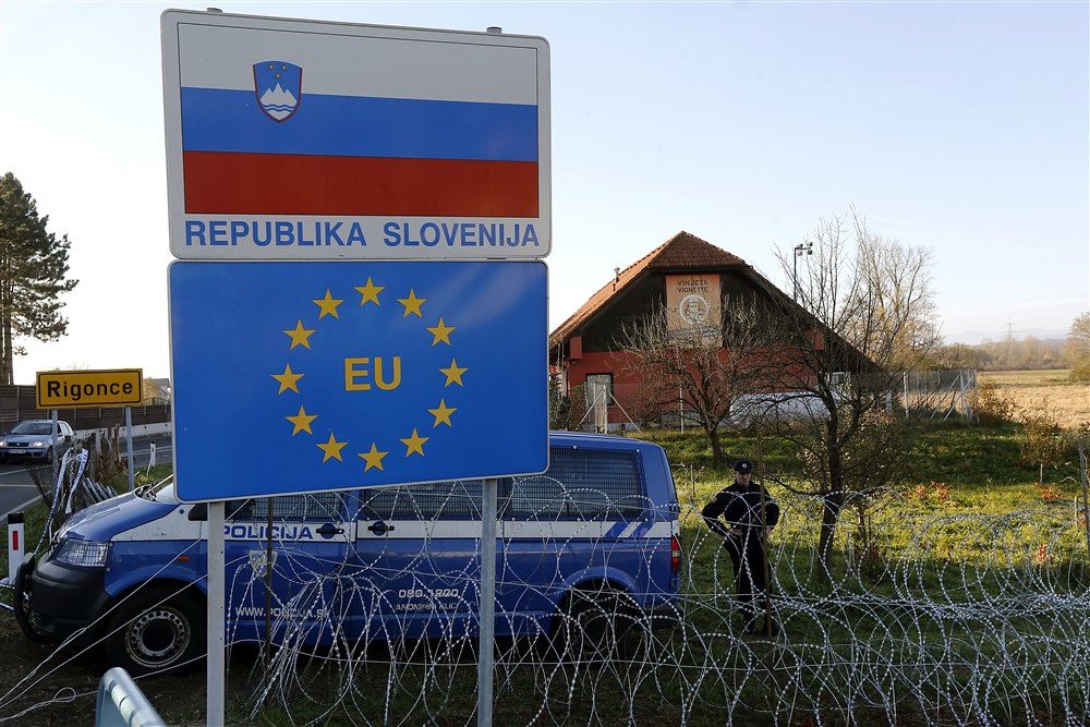 Migrants in Slovenia