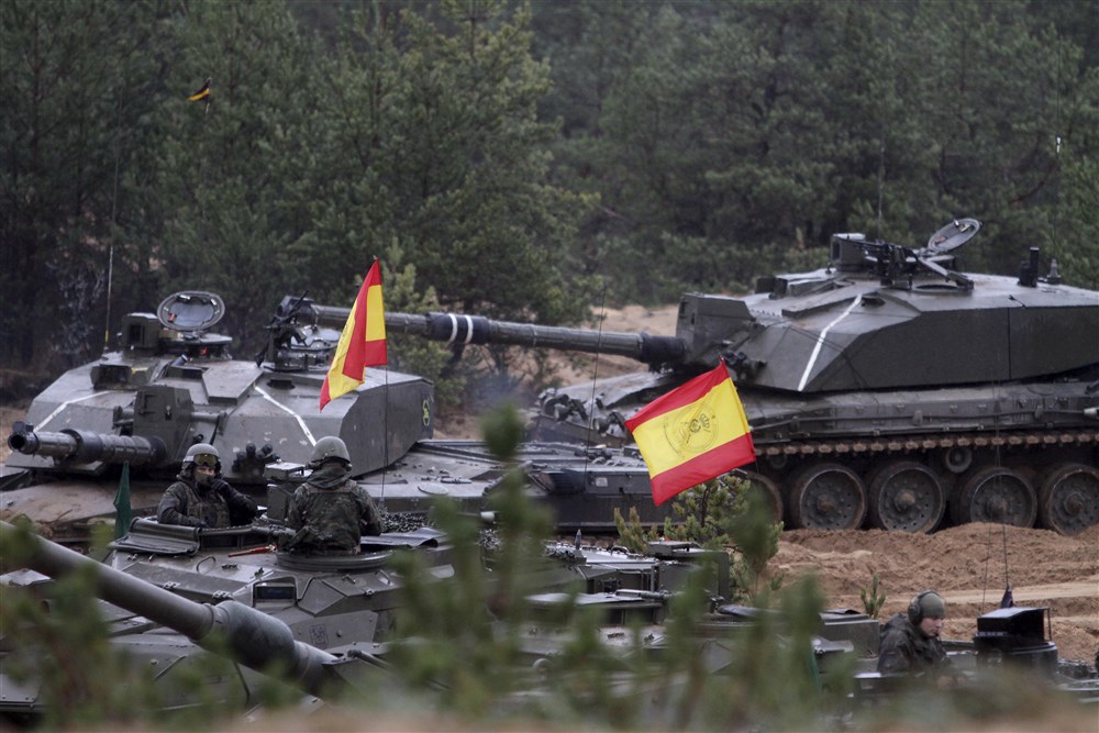Iron Tomahawk military exercise in Latvia