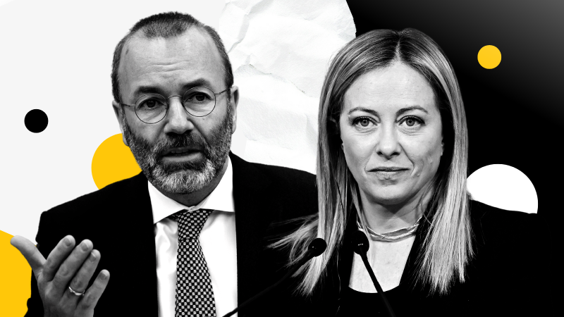 CDU lehnt Pläne zu Zusammenarbeit von Weber und Meloni ab