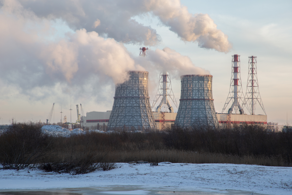 View,Of,A,Power,Plant,On,The,Shores,Of,The
