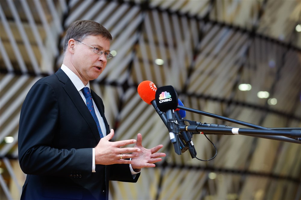 Eurogroup meeting in Brussels