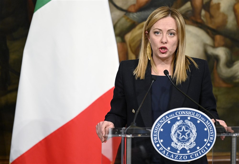 European Council President Michel meets Italian Prime Minister Meloni in Rome