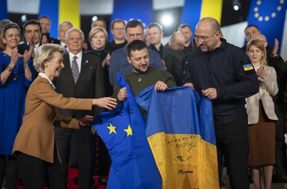 European Commission President Von der Leyen visits Kyiv