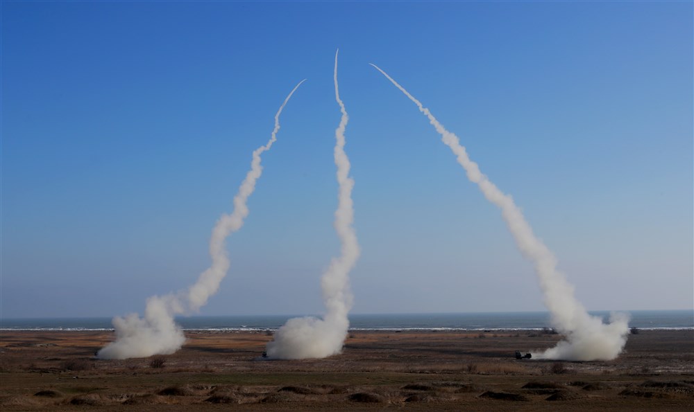 NATO troops military drill ‚Eagle Royal 23‘ at the Black Sea shooting range