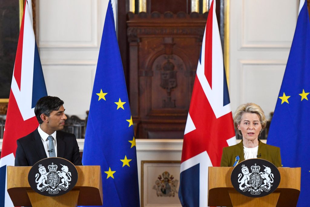 News conference on Northern Ireland Brexit Deal