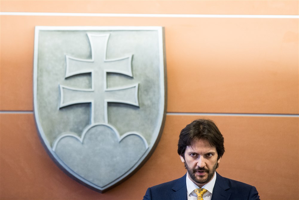Slovak Interior Minister Kalinak resignation