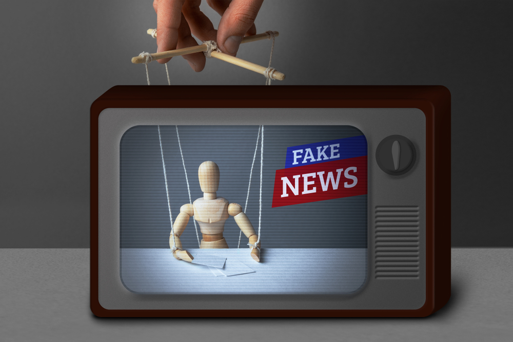 Fake,News,On,Tv.,The,Correspondent,As,The,Doll,Controls