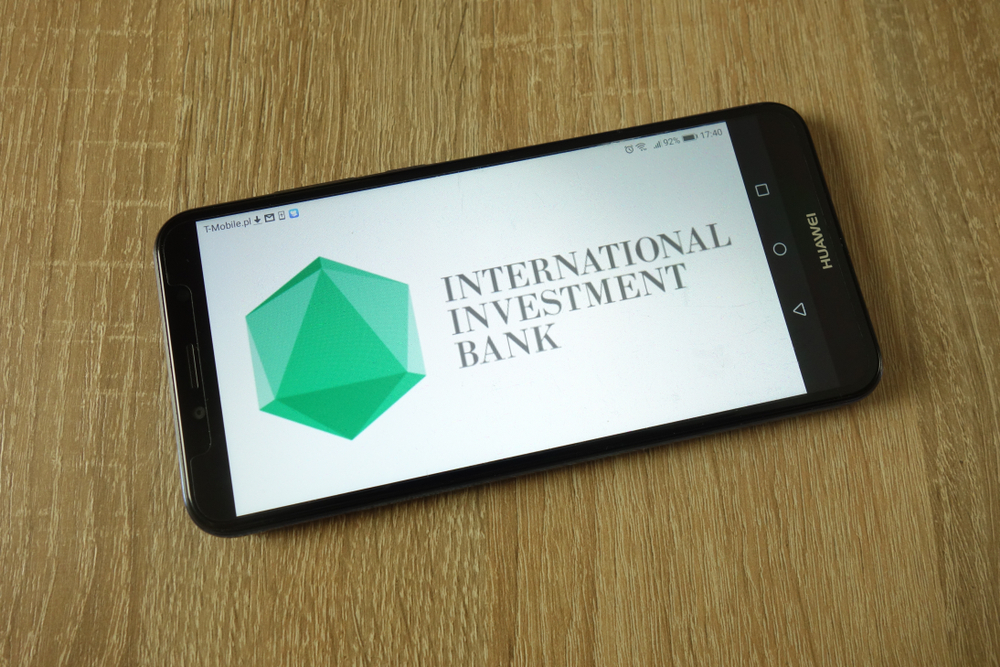 Konskie,,Poland,-,March,14,,2019:,International,Investment,Bank,Logo