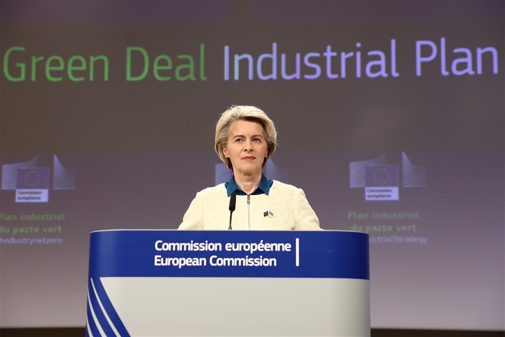 Green Deal Industrial Plan’s press conference